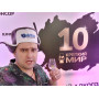 Фирменная шапка-ушанка для бани АЛКАШ