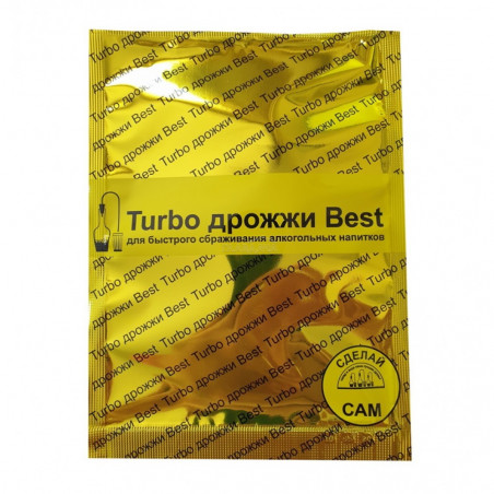 Турбо дрожжи спиртовые Best, 100 гр
