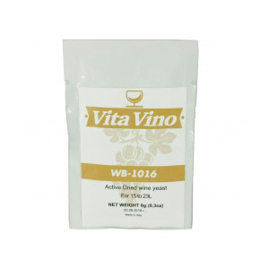Дрожжи винные Vita Vino WB-1016, 8 гр (для приготовления белых вин из винограда и ягод)