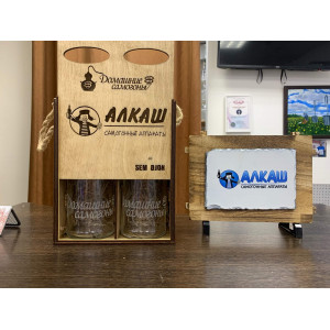 Переноска с бутылкой фирменная от SEM DJON на 2 бутылки